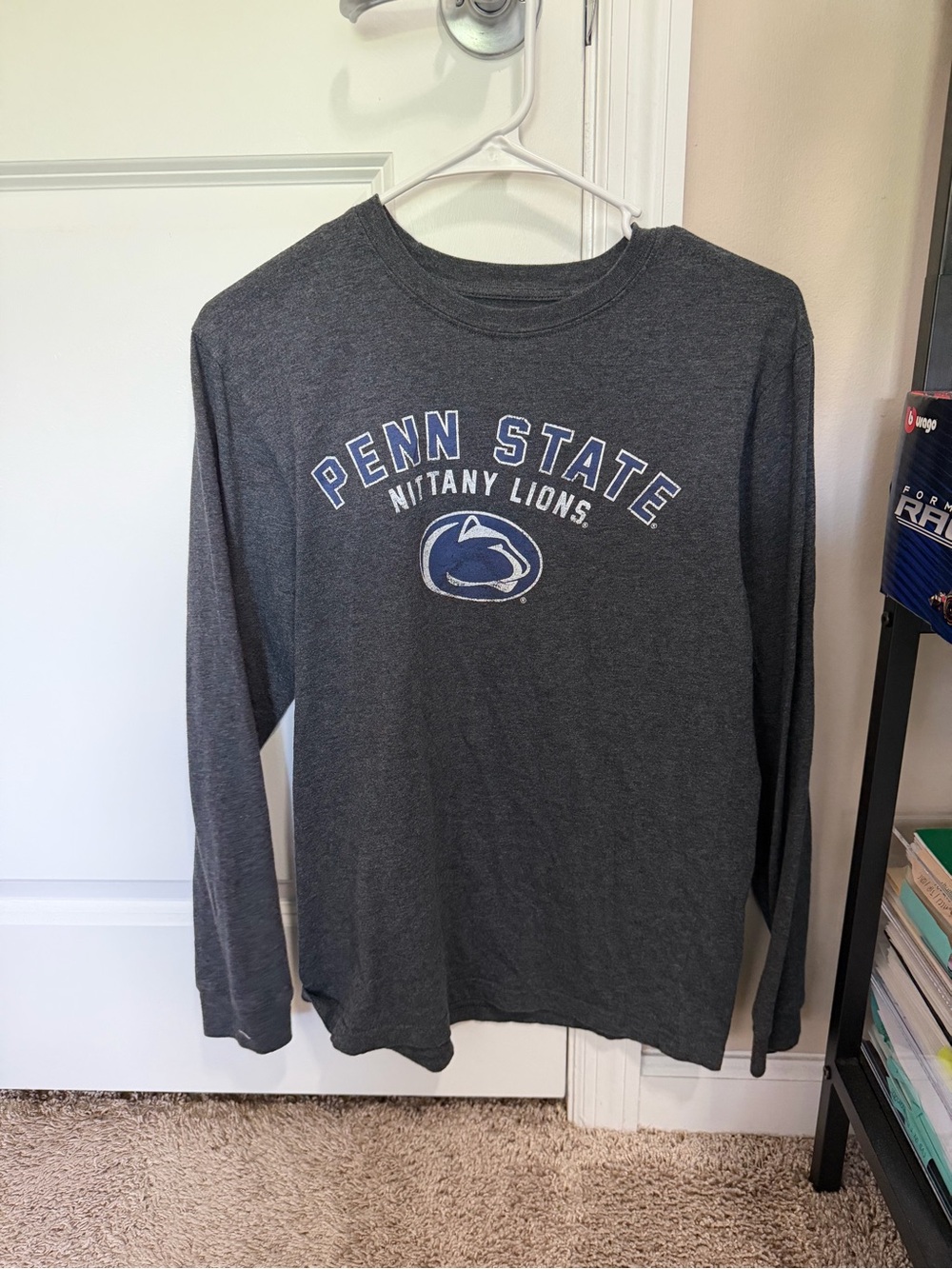 Nittany Lions Long-Sleeve Graphic Tee - Charcoal